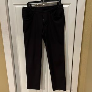 Lululemon ABC 5 pocket pants.  Size 32.  Obsidian color